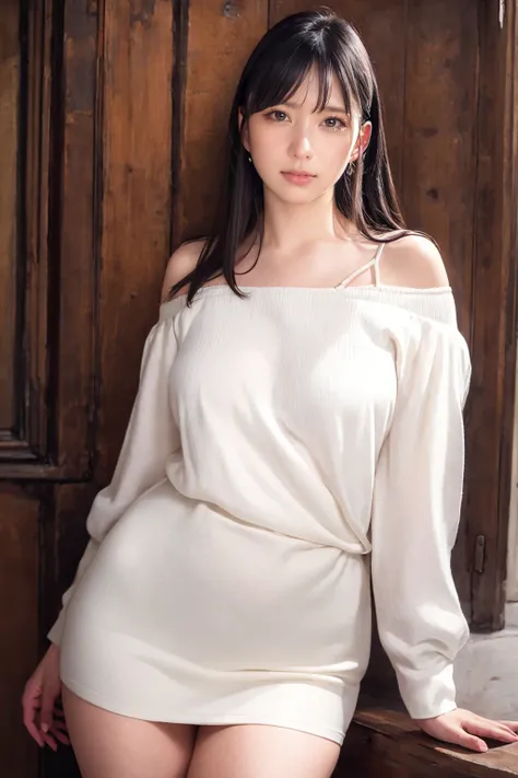 (ultimate quality, masterpiece, highres:1.0), (photorealistic, realistic:1.9), view from front, ((cowboy shot)),
1girl, alicekizaki_jav, <lora:JAV_alice_kizaki-000010:1>, long hair, looking at viewer, thick makeup,
realistic human face, perfect human body,