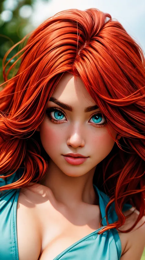 <lora:sexy-scottish:1> straight red hair, aqua eyes, high quality photography, hdr, smooth, sharp focus, high resolution, bokeh,...