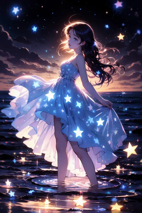 Surrounded by a sea of stars