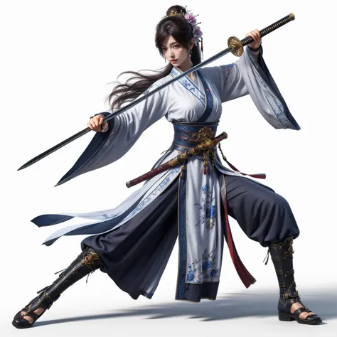 Chinese female swordsman