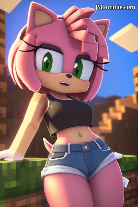 3D Minecraft Style