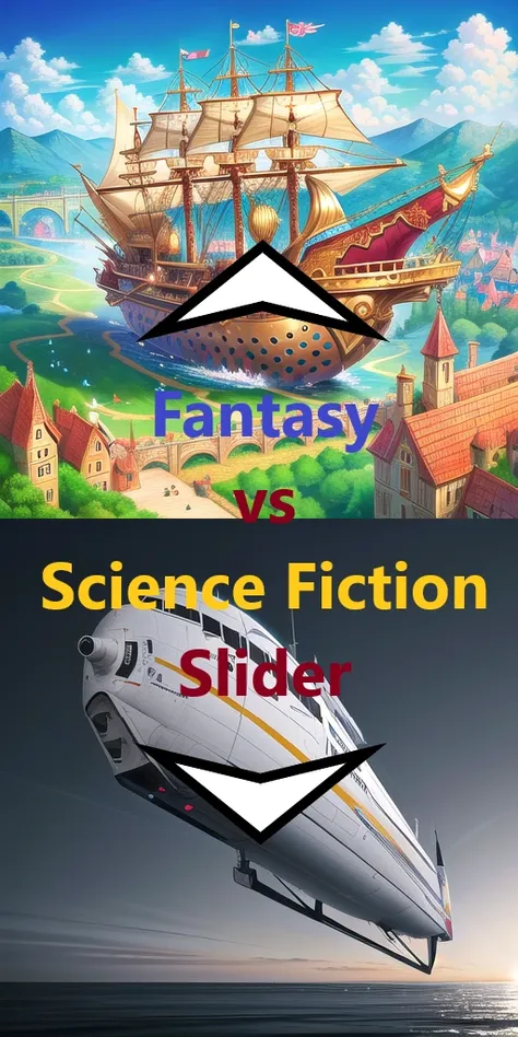 Fantasy VS Science Fiction Slider LECO