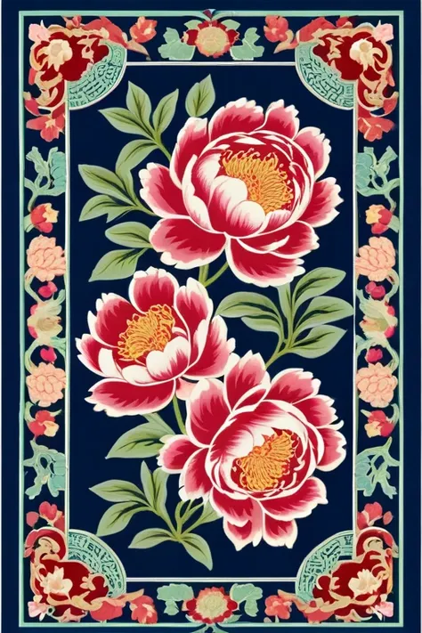 中国传统花纹图案Traditional Chinese floral patterns