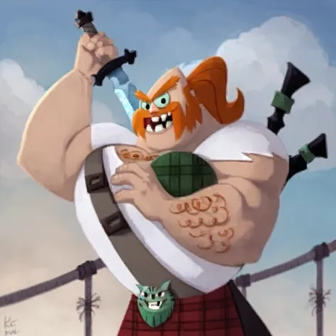 Scotsman ( Samurai jack ) [PonyXL]