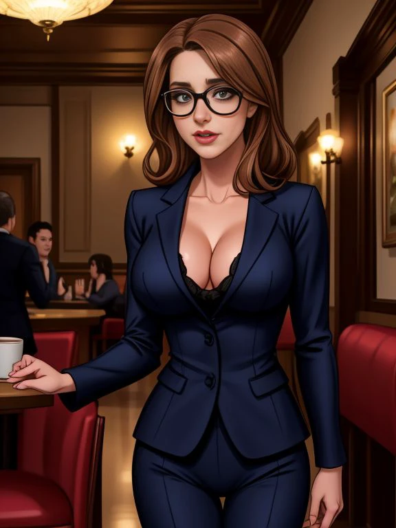 <lora:LCM_LoRA_Weights_SD15:0.7>  
Kate_McFey,
hot expression, 
evening suit,
 cafe,