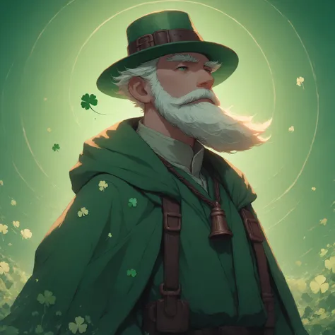 Saint Patrick - Ghibli style