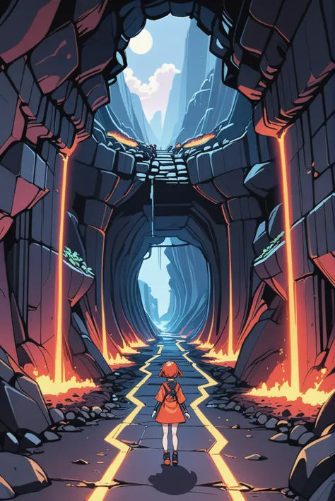 anime style, Lunar Lava Tubes