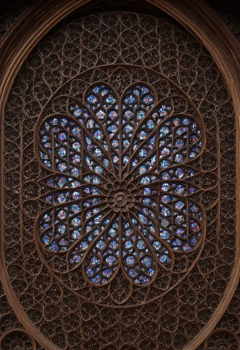 Rose window pattern