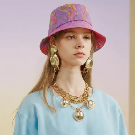 fashion hat sdxl lora