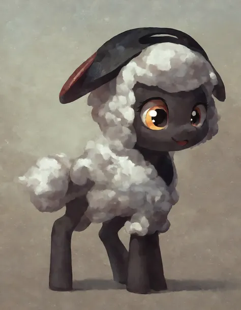 score_9, score_8_up, score_7_up, score_6_up, score_5_up, score_4_up, digital art of an extremely cute baby lamb, high quality, extremely detailed, soft colors, 8k, beautiful, adorable, palworld, pokemon creature, DuskMovieXL , machine gun to the head, flam...