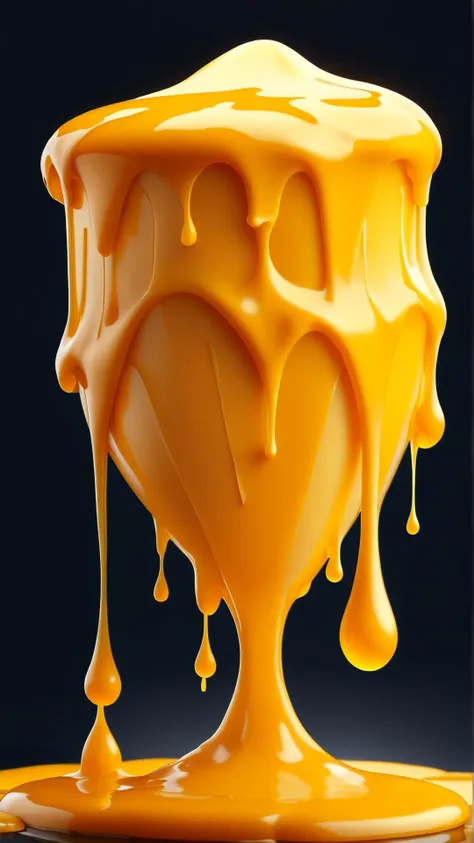 Melted Cheese On Top Style SDXL - Color Customizable Gooey Liquids