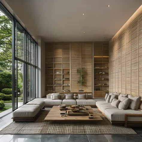 AIDVN_Interior_Livingroom: Woven Style