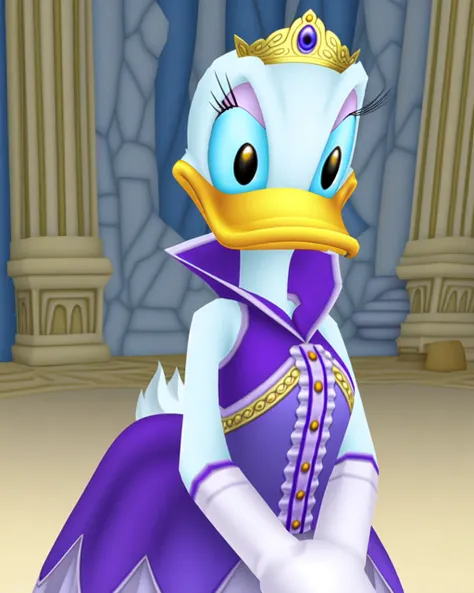 Daisy Duck Kingdom Hearts Style
