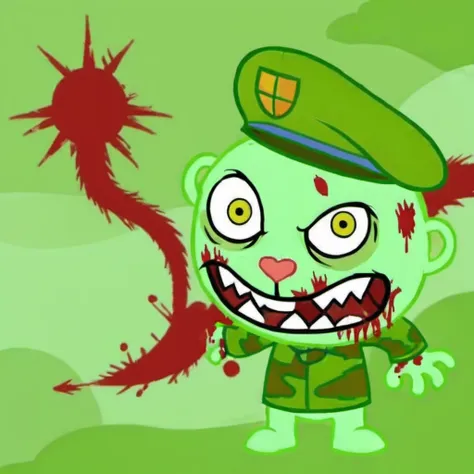 Flippy - Happy Tree Friends - SDXL