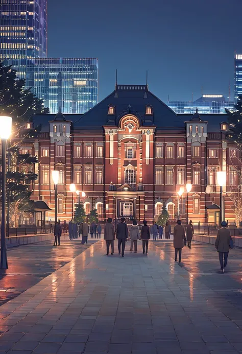 東京駅丸の内駅前広場 Marunouchi Station Square at Tokyo Station SDXL