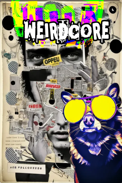 Weirdcore: Collage