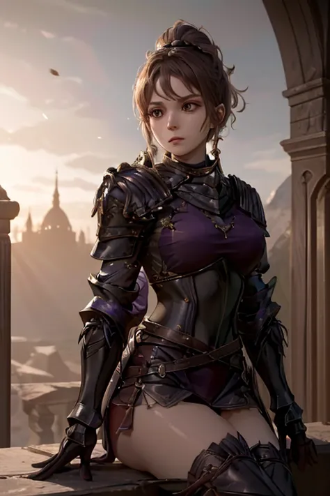 <lora:HXarmour_016a1>,, hxarmour,1girl,(purple armour:1.3),, ultra-detailed,extremely delicate and beautiful,(by exquisite colors block),masterpiece,best quality,unreal engine 5 rendering,movie light,movie lens,movie special effects,detailed details,HDR,UH...