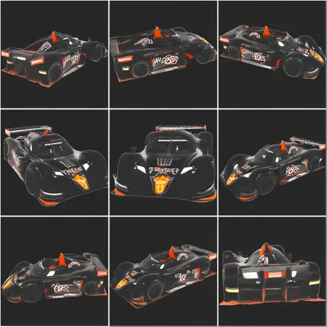 Grid 3D 3x3