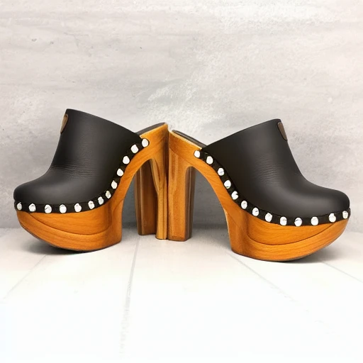 Wooden Mule Heels