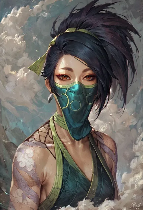 Akali - League of Legends - Pony diffusion