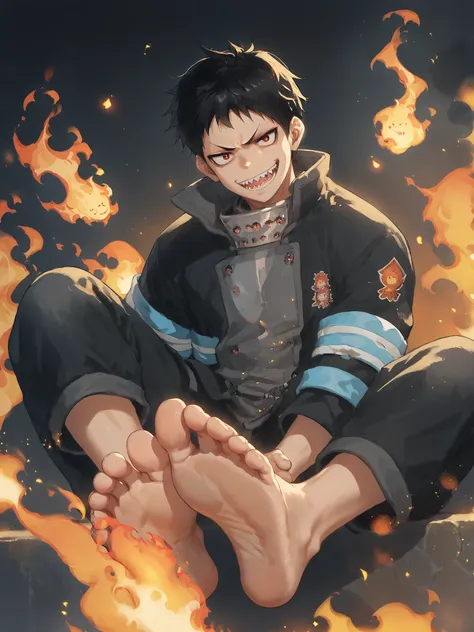 Shinra Kusakabe | Fire Force [PonyXL]