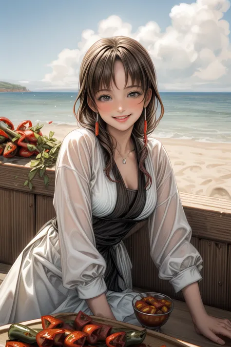 <lora:PeperoniWorld:1.0>  (PeperoniWorld:0.9) 1woman in the (beach:1.2),  <lora:more_details:1> (portrait:0.9) (smiling:1.2)