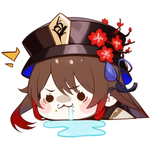 吃惊流口水|chibi+drooling|表情包