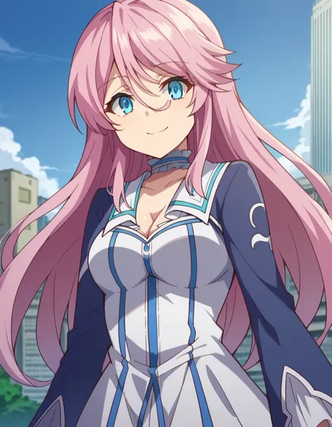 score_9, score_8_up, score_7_up, source_anime,
flarearlgrandejioral, <lora:flare-arlgrande-jioral-ponyxl-lora-nochekaiser:1>
flare arlgrande jioral, long hair, pink hair, hair between eyes,
blue eyes, dress, cleavage, choker, white dress, skirt, long sleev...