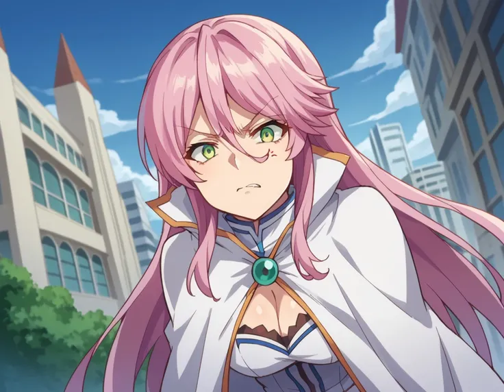 score_9, score_8_up, score_7_up, source_anime,
flarearlgrandejioral, <lora:flare-arlgrande-jioral-ponyxl-lora-nochekaiser:1>
flare arlgrande jioral, long hair, pink hair, hair between eyes,
green eyes, dress, white dress, cleavage, cape, white cape, high c...