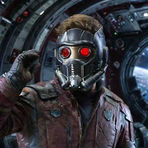 Starlord (with mask) - SDXL