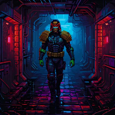 Judge Dredd Comic Style (SDXL)