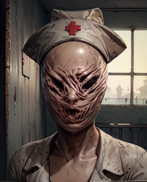 Nurse (default) - Silent Hill (horror) (1.5/PonyXL)