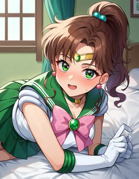 score_9, score_8_up, score_7_up, source_anime,
sailorjupiter, <lora:sailor-jupiter-ponyxl-lora-nochekaiser:1>
sailor jupiter, brown hair, circlet, green eyes, hair bobbles, hair ornament, medium hair, ponytail, sidelocks, parted bangs,
back bow, bow, bowti...