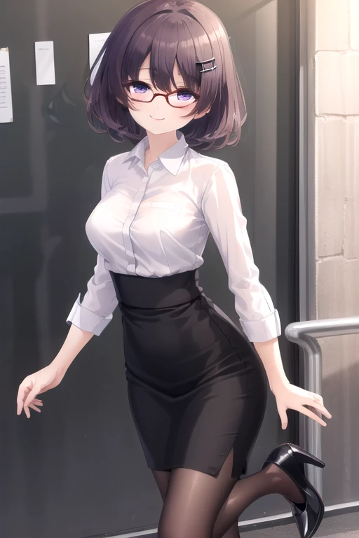 ((masterpiece)),(best quality),official art,extremely detailed CG,unity 8k wallpaper,ultra detailed,beautiful detailed eyes,extremely detailed face,outdoors,1girl,solo,cowboy shot,looking at viewer,facing viewer,(petite:1.1),smile,Nozomi,brown hair,short h...