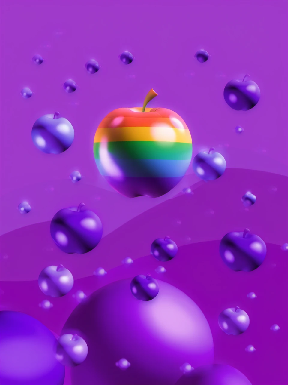 Mac OS 9 - 3D Wallpapers