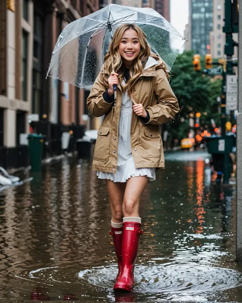 Hunter rain boots