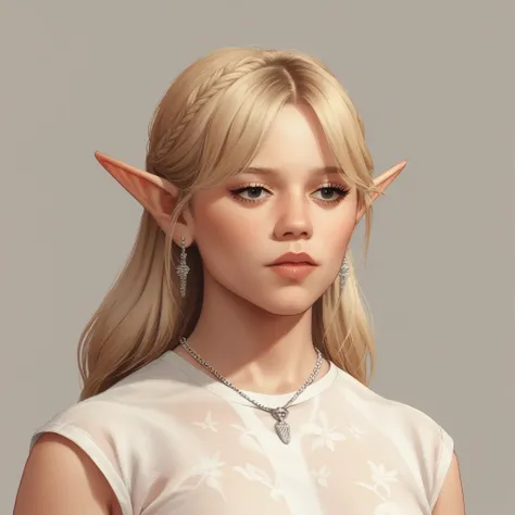 score_9, score_8_up, score_7_up, score_6_up,source_anime, anime 2d, a stunning blonde elf,  jenxortega,  <lora:jenortega_ponyxl_autism_standard_xl_1_jenxortega-000097:0.9>