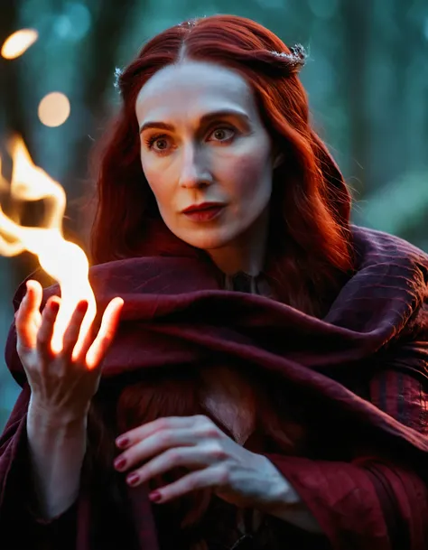 Melisandre the red woman (Game of thrones)