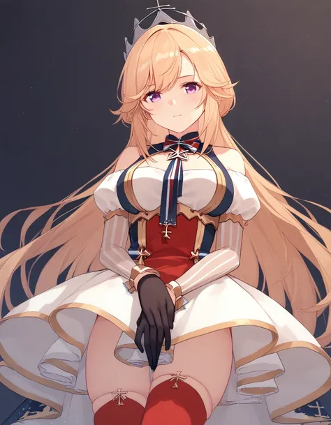 <lora:richelieu_XL_pony_bf16_v1:1>1girl, richelieu (azur lane),cardinal, BREAK score_9, score_8_up, score_7_up, BREAK source_anime, best quality, masterpiece, uncensored,<lora:sdxl_lightning_4step_lora:1>(clear eyes:1.2),zPDXLpg,rating_explicit