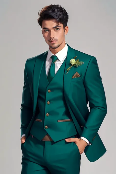 Emerald Green Suit