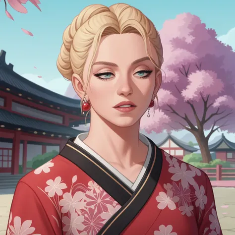 score_9, score_8_up, score_7_up, score_6_up,source_anime, anime 2d, anime screencap, face of a woman dressed in a long kimono, background a cherry blossom,sydxsweeney,  <lora:sydsweeney_ponyxl_autism_xl_1_standard_merger_22_65_055_045-sydxsweeney:1.1>