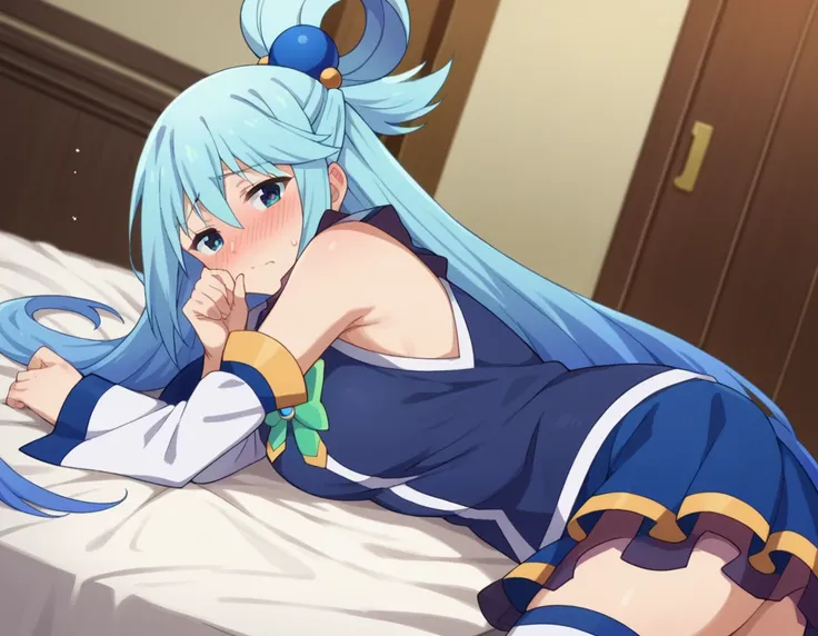 score_9, score_8_up, score_7_up, source_anime,
konosubaaqua, <lora:konosuba-aqua-s2-ponyxl-lora-nochekaiser:1>,
aqua \(konosuba\...