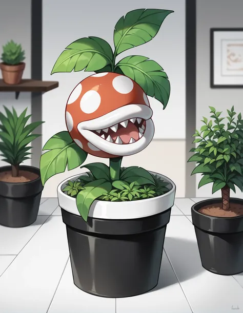 Piranha Plant (Super Mario Series) / SDXL Pony Diffusion