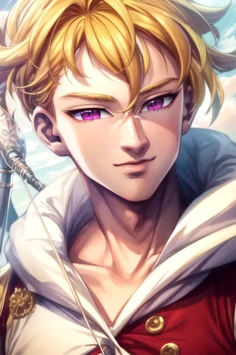 (best quality:1.1), (masterpiece:1.4), , , , , , , 1boy, solo, male focus, <lora:lancelot_nnt_mny:0.86>, lancelot_nnt_mny, blonde hair, pink eyes, short hair, , , 32k resolution