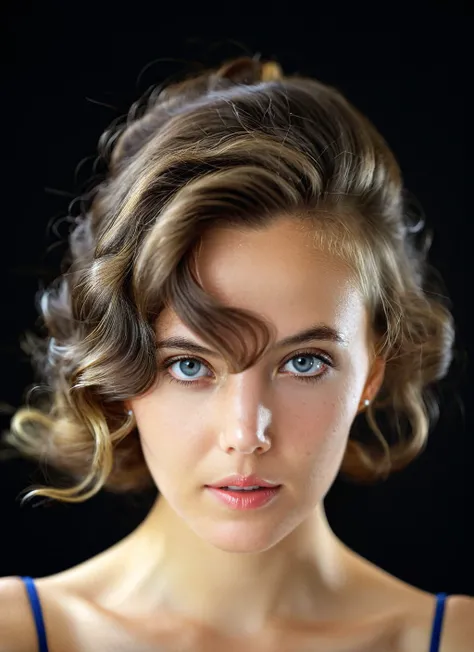 <lora:KatyaClover_SDXL_v1.0:.9> 
sophisticated beauty photo, (((cinematic film still))) Museum-quality gigapixel cgtrader photorealistic face focus portrait of ((classic layered wavy hairstyle with hair between eyes, parted bangs)) (((ohwx woman))), facing...