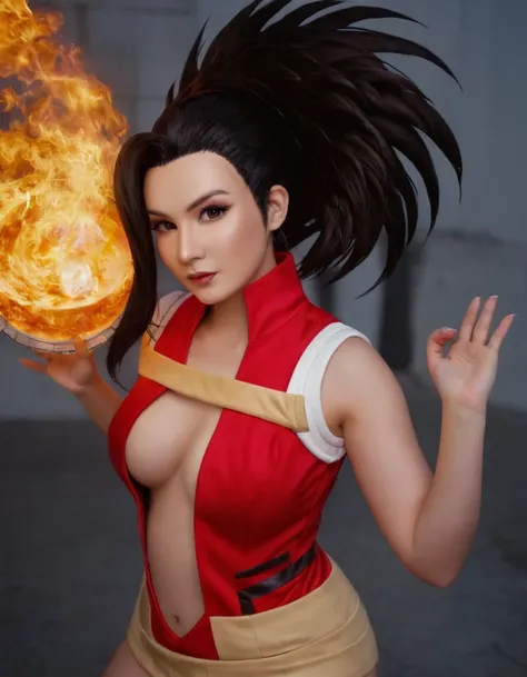 MHA - Creati - Momo Yaoyorozu - Cosplay Mix - SDXL