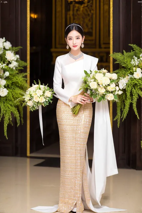 Myanmar Traditional Costume