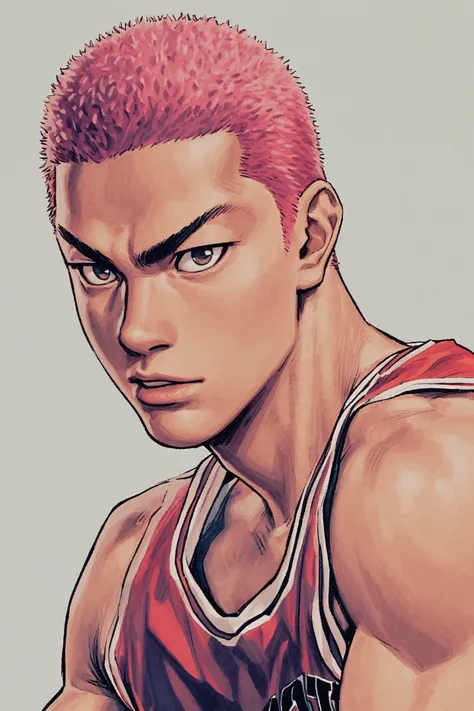 [XL] Inoue Takehiko/井上雄彦 《SLAM DUNK》/《灌篮高手》 樱木花道、流川枫 - Artist Style