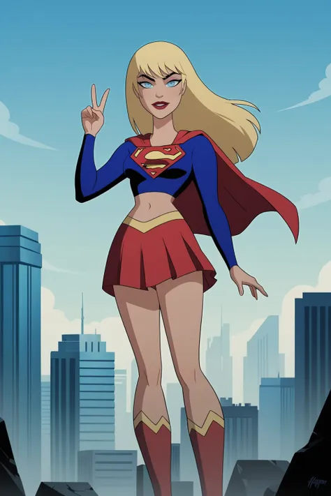 Supergirl & Galatea (Justice League Unlimited) (Pony Diffusion XL)