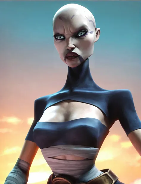 Asajj Ventress - Star Wars: The Clone Wars PonyDiffusion XL